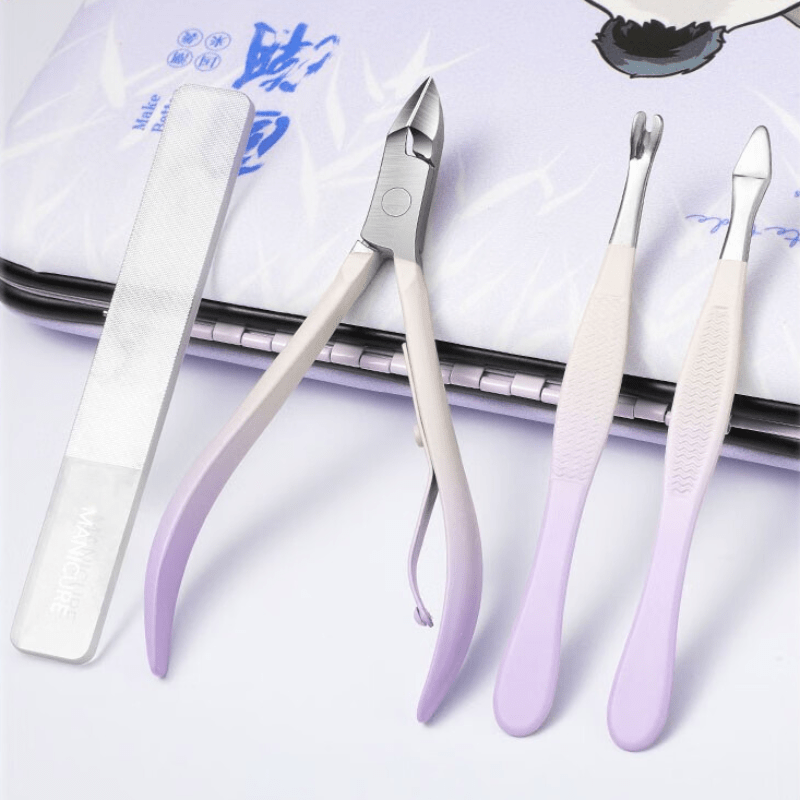 Stainless Steel Nail Clipper Set Household Cutter Trimmer for Home & Outdoor