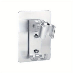 Strong Adhesive Shower Head Holder with 2 Hooks