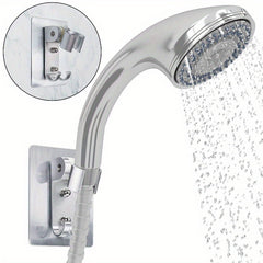Strong Adhesive Shower Head Holder with 2 Hooks