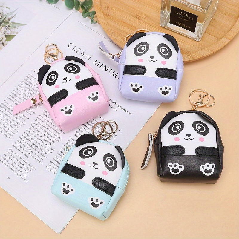 Cartoon Panda Keychain Coin Purse Bag Pendant