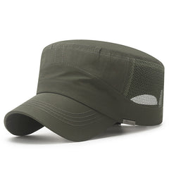 Men's Summer Hat Outdoor Quick drying Mesh Breathable Hat