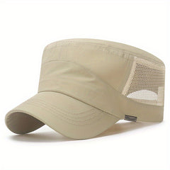 Men's Summer Hat Outdoor Quick drying Mesh Breathable Hat