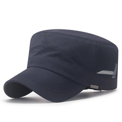 Men's Summer Hat Outdoor Quick drying Mesh Breathable Hat
