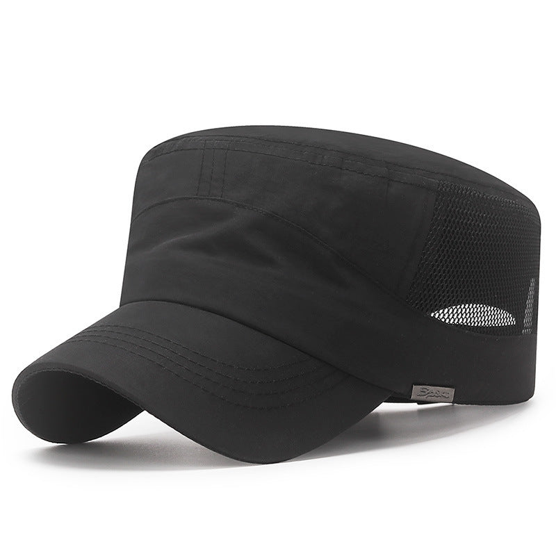 Men's Summer Hat Outdoor Quick drying Mesh Breathable Hat