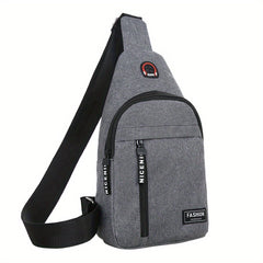 Men's Shoulder Bag Outdoor Sport Waist Bag And Gray