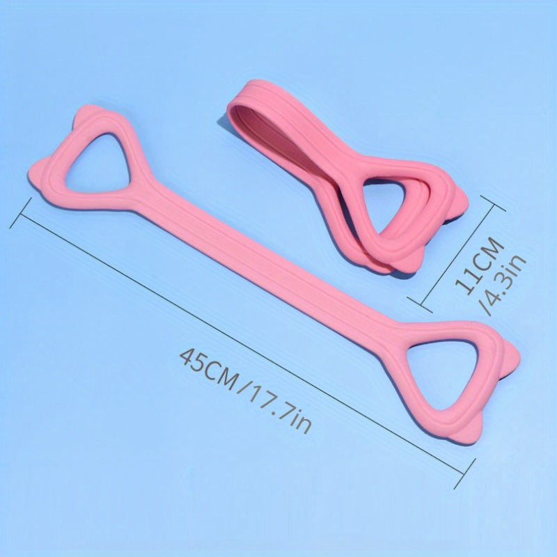 Solid Fitness 8-shaped Resistance Rope Elastic Yoga Tension Rope
