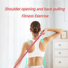 Solid Fitness 8-shaped Resistance Rope Elastic Yoga Tension Rope