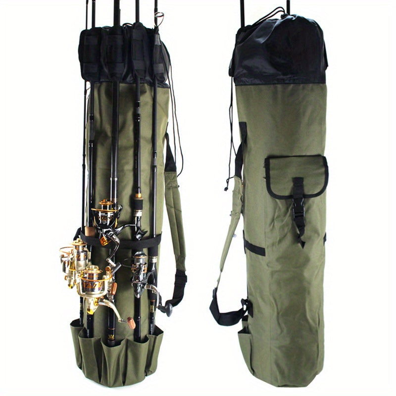 Fly Fishing Rod Bag Large Capacity Storage Fishing Rod Carrier