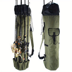 Fly Fishing Rod Bag Large Capacity Storage Fishing Rod Carrier
