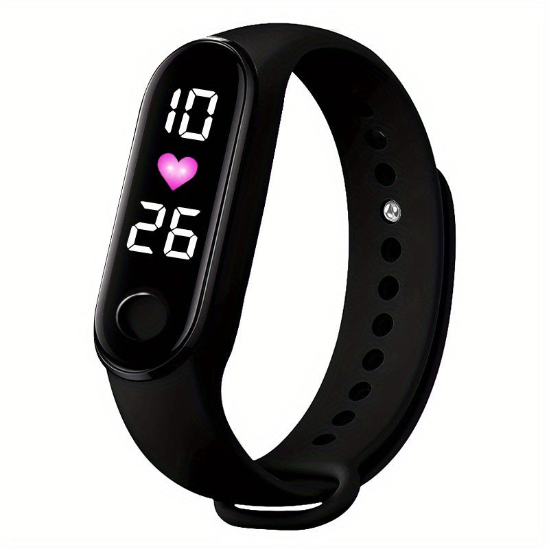 Waterproof Light-Up LED Sports Bracelet Watch