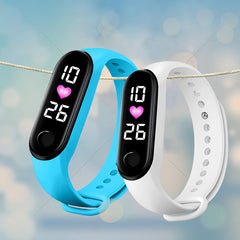 Waterproof Light-Up LED Sports Bracelet Watch