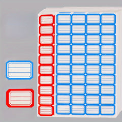 10pcs Self-Adhesive Name Labels Stickers - Office Labels