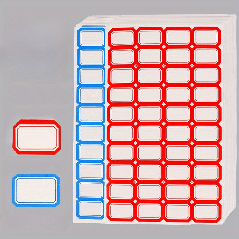 10pcs Self-Adhesive Name Labels Stickers - Office Labels