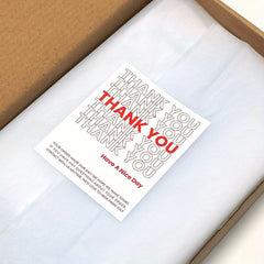 50pcs Thank You For Supporting My Small Business Stickers