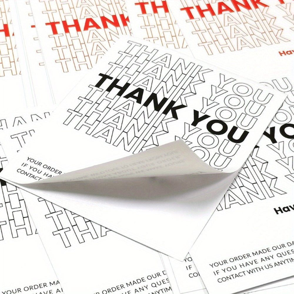 50pcs Thank You For Supporting My Small Business Stickers