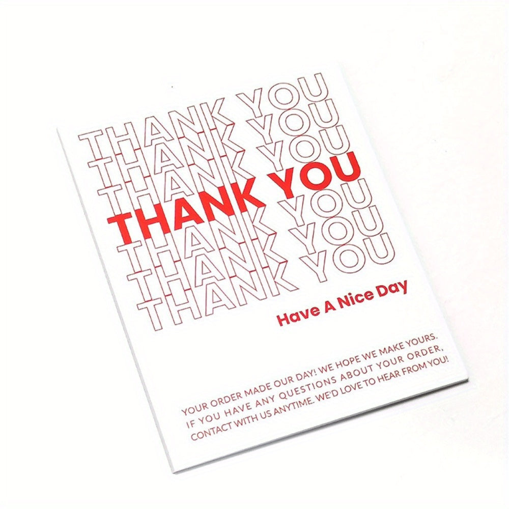 50pcs Thank You For Supporting My Small Business Stickers