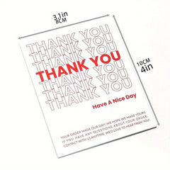50pcs Thank You For Supporting My Small Business Stickers