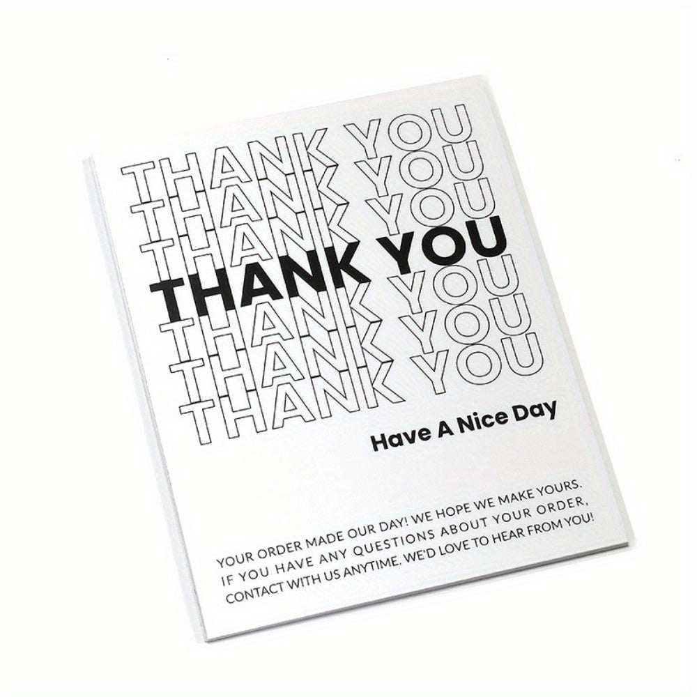 50pcs Thank You For Supporting My Small Business Stickers