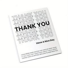 50pcs Thank You For Supporting My Small Business Stickers