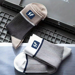 Men's Deodorant Crew Socks 5-Pack