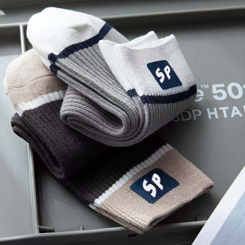 Men's Deodorant Crew Socks 5-Pack