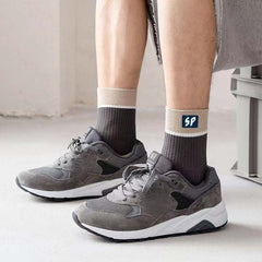 Men's Deodorant Crew Socks 5-Pack