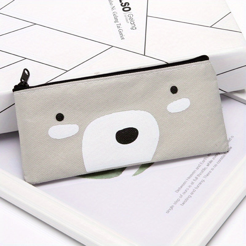 Cartoon Pencil Case School Storage Bag Large Capacity Pouch