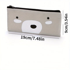 Cartoon Pencil Case School Storage Bag Large Capacity Pouch