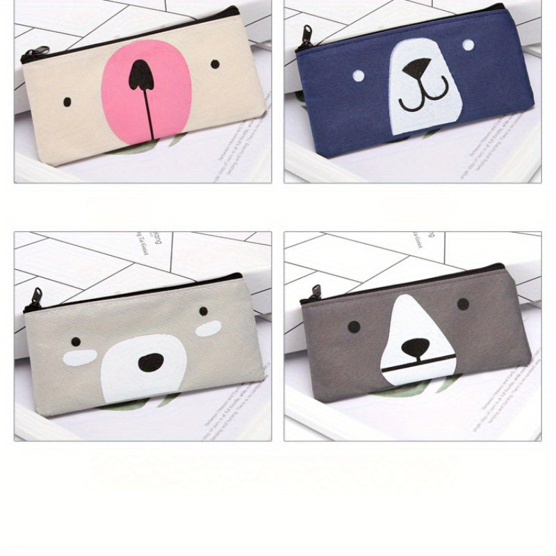 Cartoon Pencil Case School Storage Bag Large Capacity Pouch