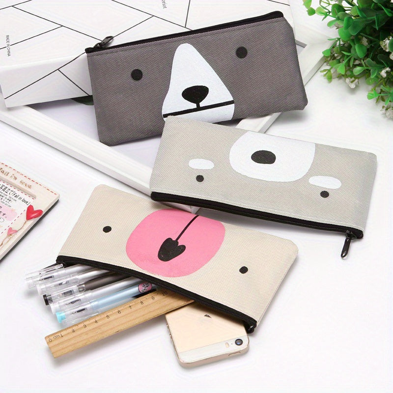 Cartoon Pencil Case School Storage Bag Large Capacity Pouch