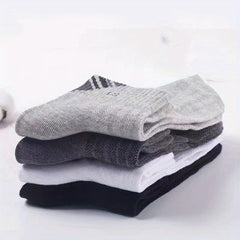 5pairs Men's Athletic Ankle Socks