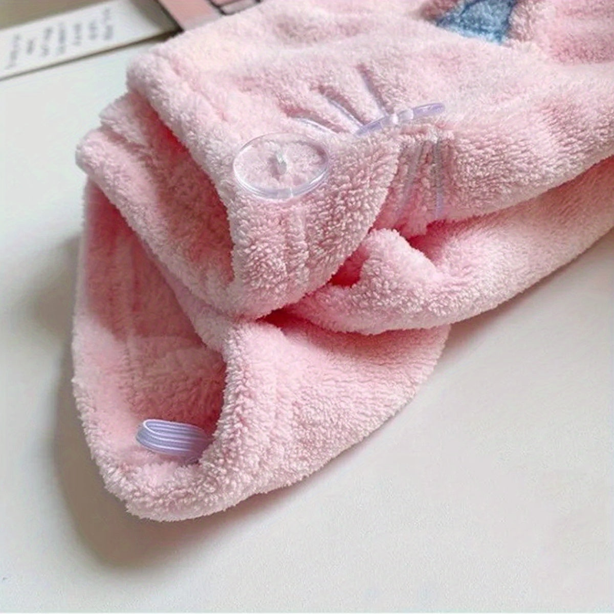 Coral Fleece Hair Drying Cap Soft Quick Drying Towel Cap