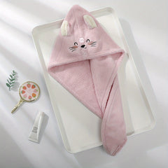 Coral Fleece Hair Drying Cap Soft Quick Drying Towel Cap