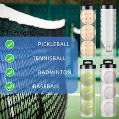 1PC Ball Packaging Box Plastic Tennis Pickleball Storage