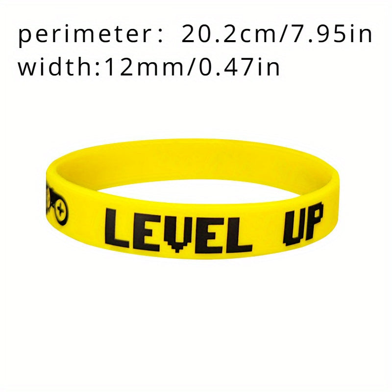 6pcs Game Silicone Wristband Video Game Accessories
