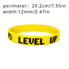 6pcs Game Silicone Wristband Video Game Accessories