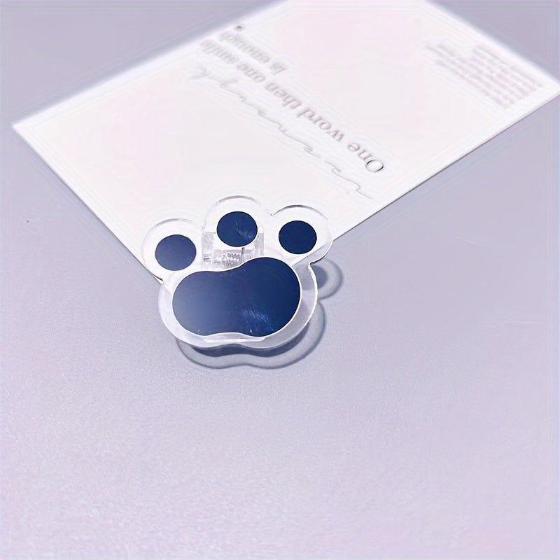 3pcs Cartoon Dog Binding Clips Multifunctional Paper Folder