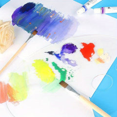 1pc Pigment Palette Paint Tray Clear Paint Tray Easy Clean Non Stick Artist Tray