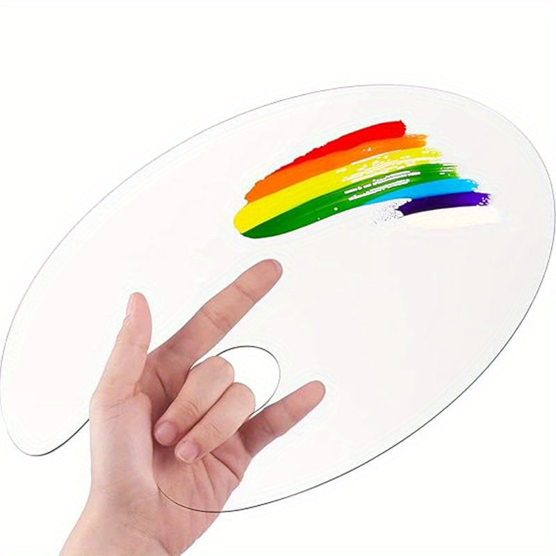1pc Pigment Palette Paint Tray Clear Paint Tray Easy Clean Non Stick Artist Tray
