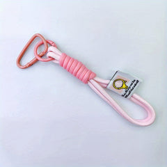 2pcs Nylon Rope Keychain Mountaineering Buckle Accessories