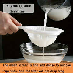 2pcs Mesh Strainers for Food Flour Juice Tea Kitchen Supplies