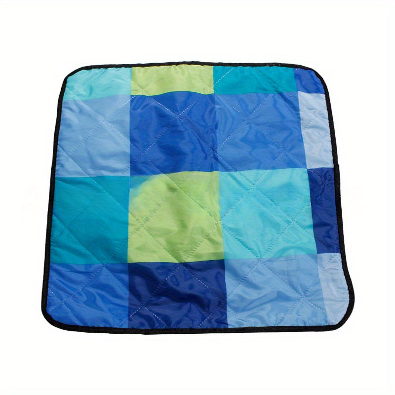 Chiffon Fleece Camping Seat Cushion with Aluminum Film - Heat Insulation