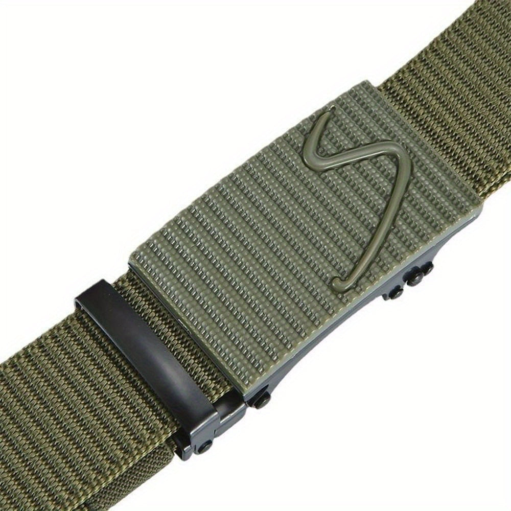 Men's Tactical Nylon Belt Breathable Elastic Lightweight