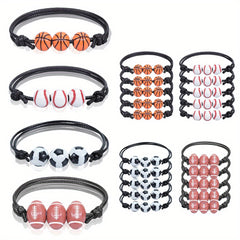 Sports Woven Bracelet Rope Wristband Adjustable