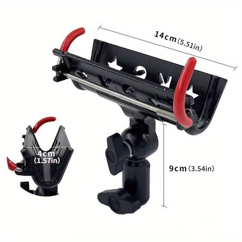 Automatic Locking Rod Holder for Bank Fishing
