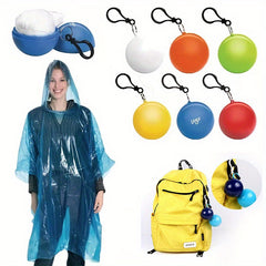 2pcs Portable Raincoats for Outdoor Activities