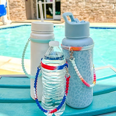Silicone Water Bottle Handle for Hiking Travel Camping