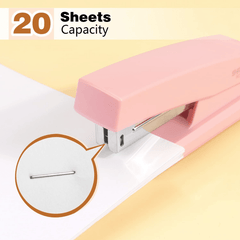 1pc Portable Durable Office Stapler for Desk