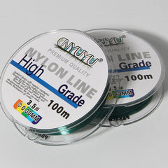 100M Nylon Fishing Line Sea Pole Line Transparent Main Line Ice Fishing
