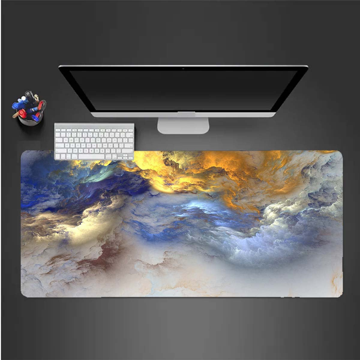 Space Galaxy Landscape HD Mouse Pad Gaming Accessory